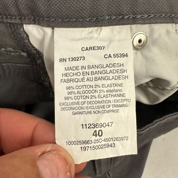 Mens Lee Workwear Carpenter Painter Shorts Gray Size 40 Style - Picture 6 of 7